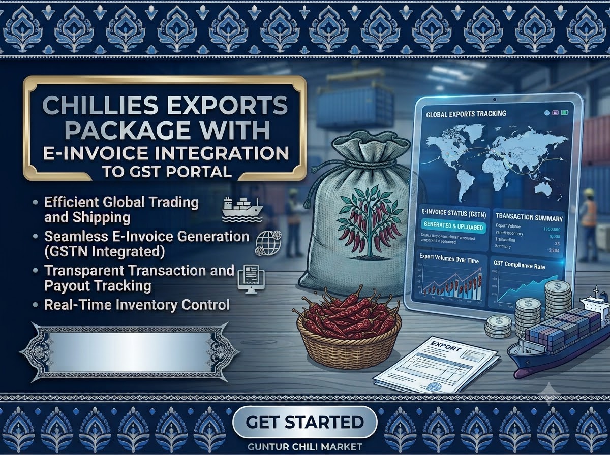 Chillies Exports Package